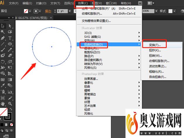 AI中怎样绘制线条环绕的图形