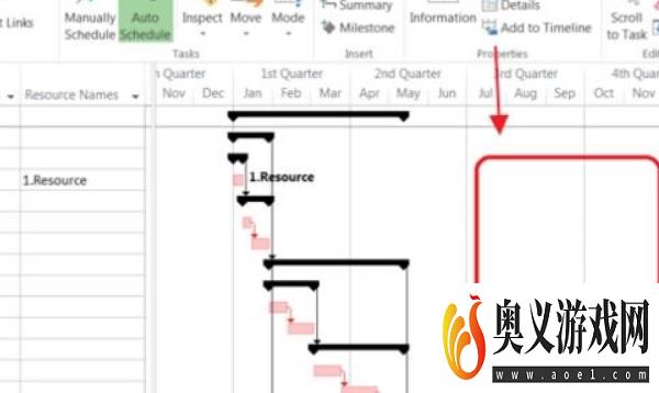 Project2019如何显示网格线