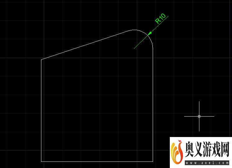 AutoCAD怎么添加圆角