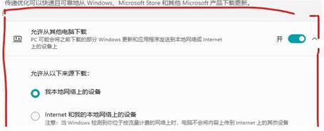 Win11传递优化怎么关