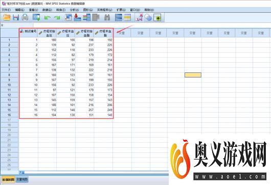 如何使用spss进行配对样本T检验