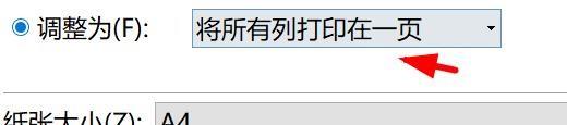 wps表格文档如何设置将所有列打印在一页