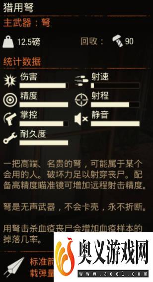 《腐烂国度2》武器 猎用弩怎么样