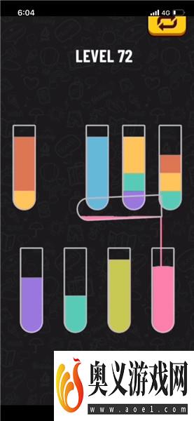 水排序谜题72关完整攻略介绍