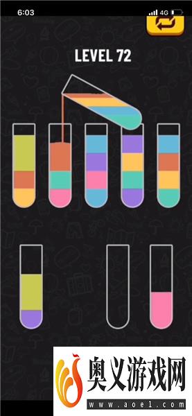 水排序谜题72关完整攻略介绍