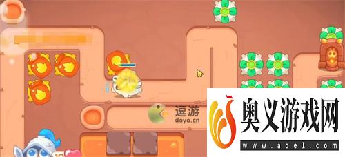 保卫萝卜4饿龙传说第54关通关攻略解析