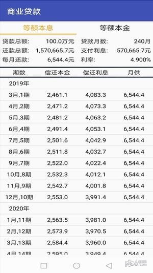 米兔金融计算器app下载