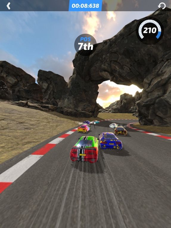 驾驶竞速比赛游戏截图
