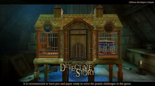 3D密室逃脱侦探故事游戏截图