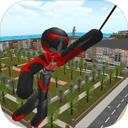 stickman rope hero 