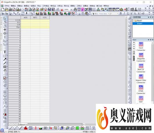 Origin软件中不同横坐标的数据如何绘制在一张图 