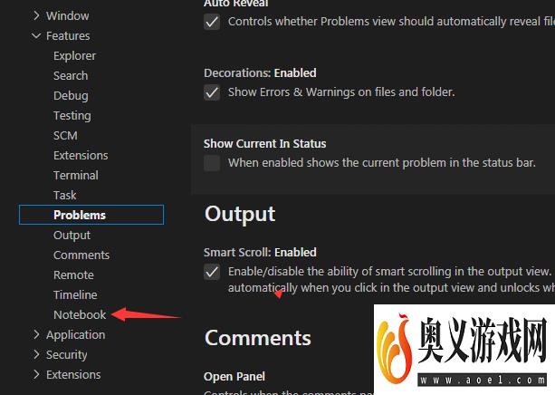 Visual Studio Code怎么设置单元焦点指示器槽